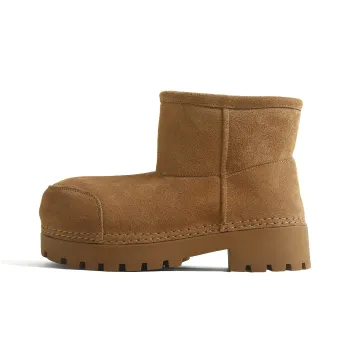 CHENTER KATER Wear Resistant Short Snow Boots Women's
