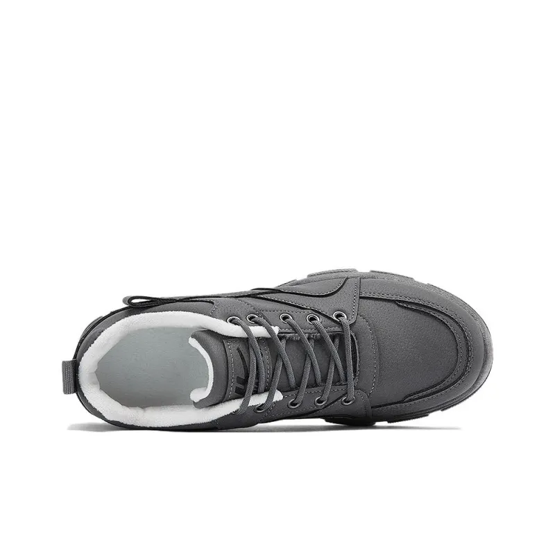 Warrior Ankle Length Martin Boot Low Top Men's Gray-2