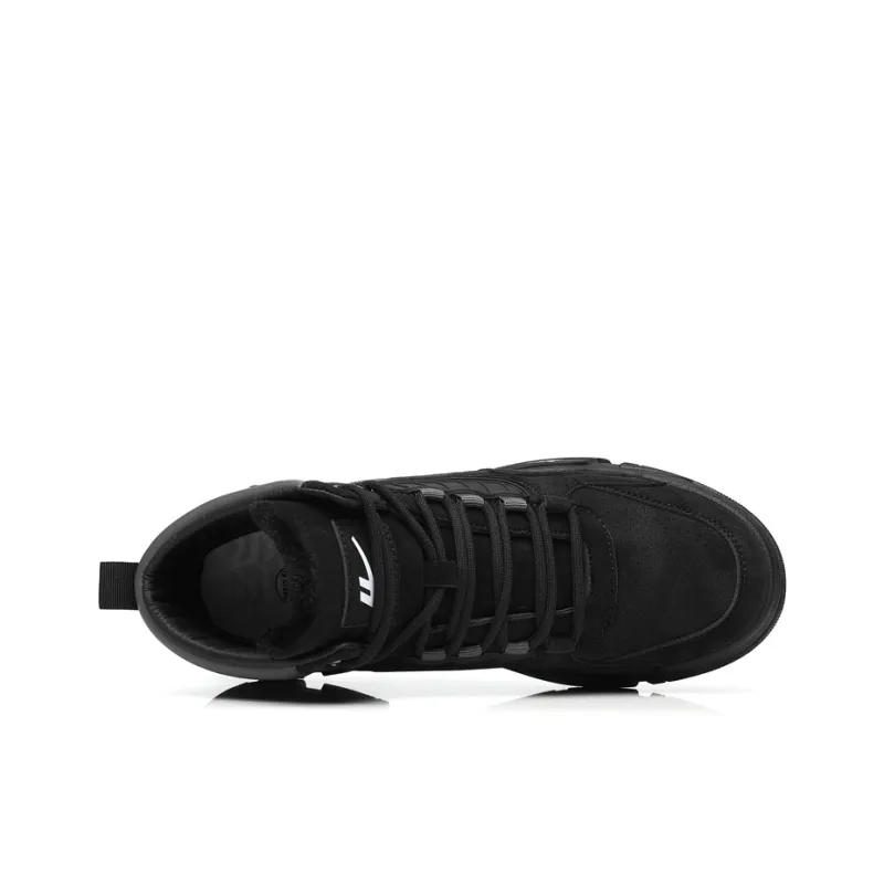 Warrior Short Mid Calf Martin Boot Men's Black-2