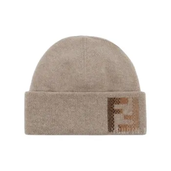 FENDI Jacquard logo Beanie