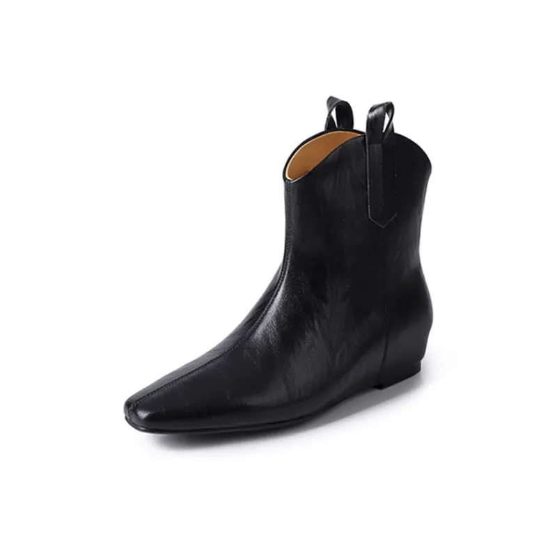 Echo&yolo Ankle Boots Women's Black/Brown/Silver-0