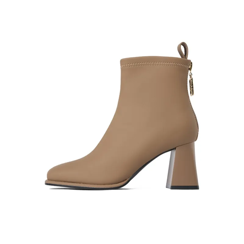 JOSINY Ankle Boots Women's Black/Yellow Brown-0
