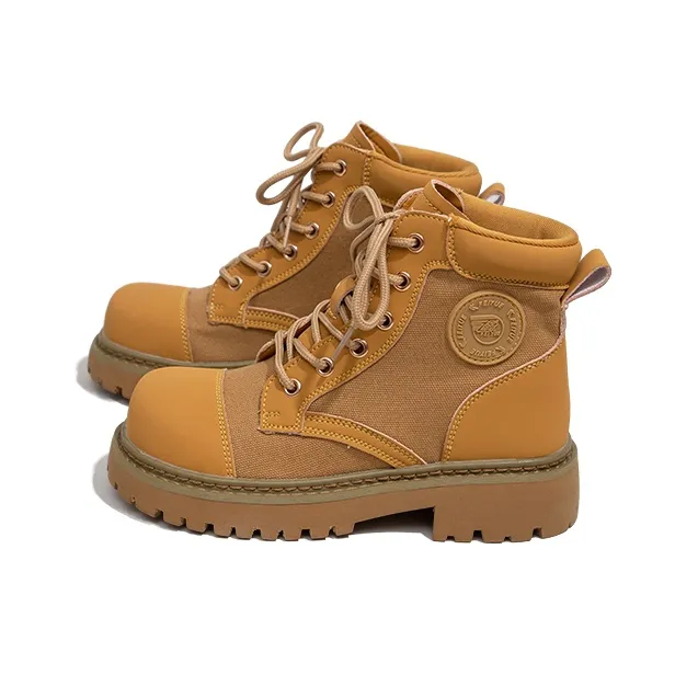 Feiyue Martin Boot Women's Yellow-2