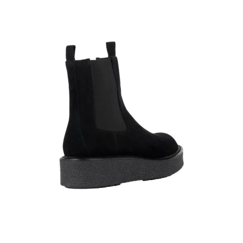 GEOX Elidea Short Chelsea Boots 5.5cm Women's Black-2