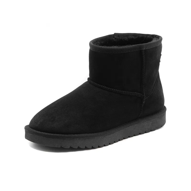 SEMIR Snow Boots Women's Black/Yellow/Pink-5