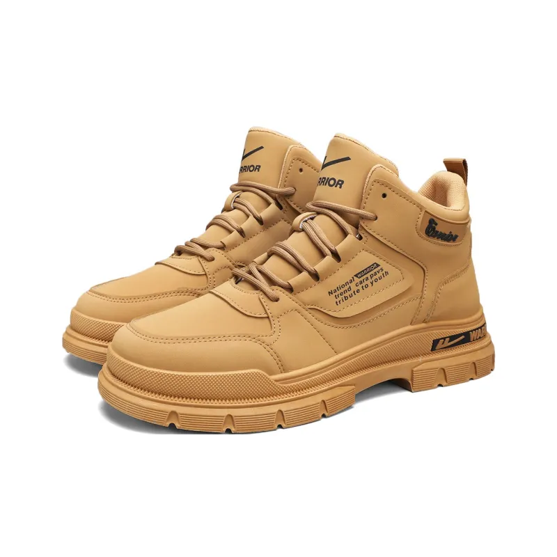 Warrior Crew Martin Boot Men's Wheat-1