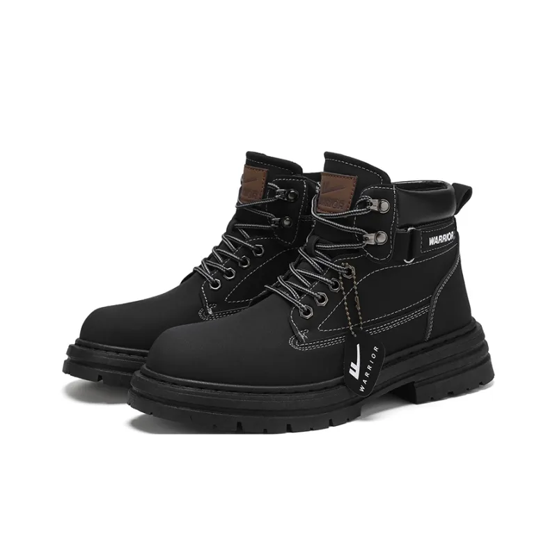 Warrior Knee-High Martin Boot Unisex-1