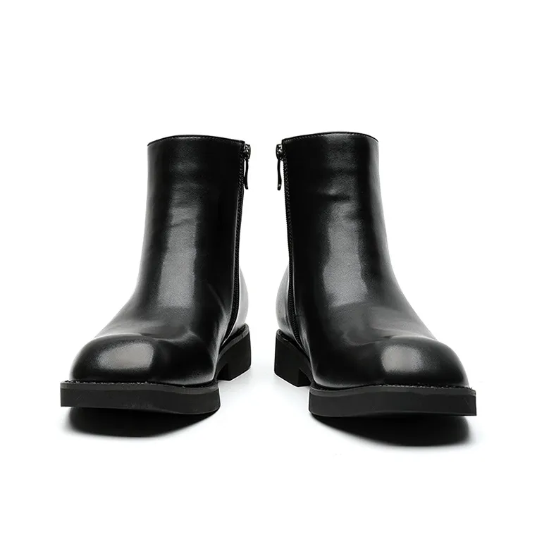 YEDANI Ankle Boots Men Black-3