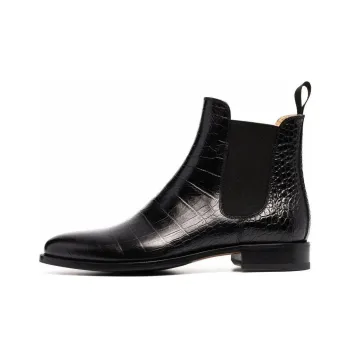 SCAROSSO Giancarlo Embossed Boots