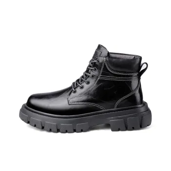 XIMO BULL Short Martin Boot 3cm Men's Black