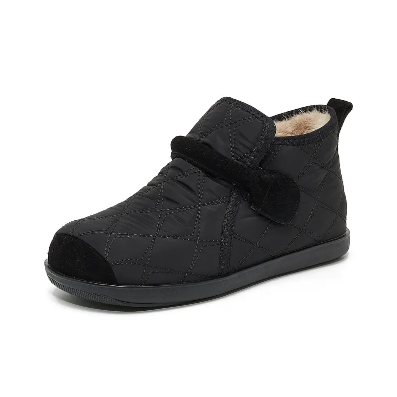 OULISASI Warm Short Snow Boots Women's-16