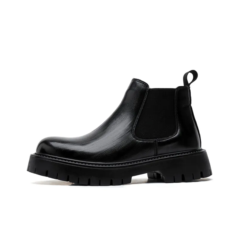 Product B Short Chelsea Boots Men's Black-0