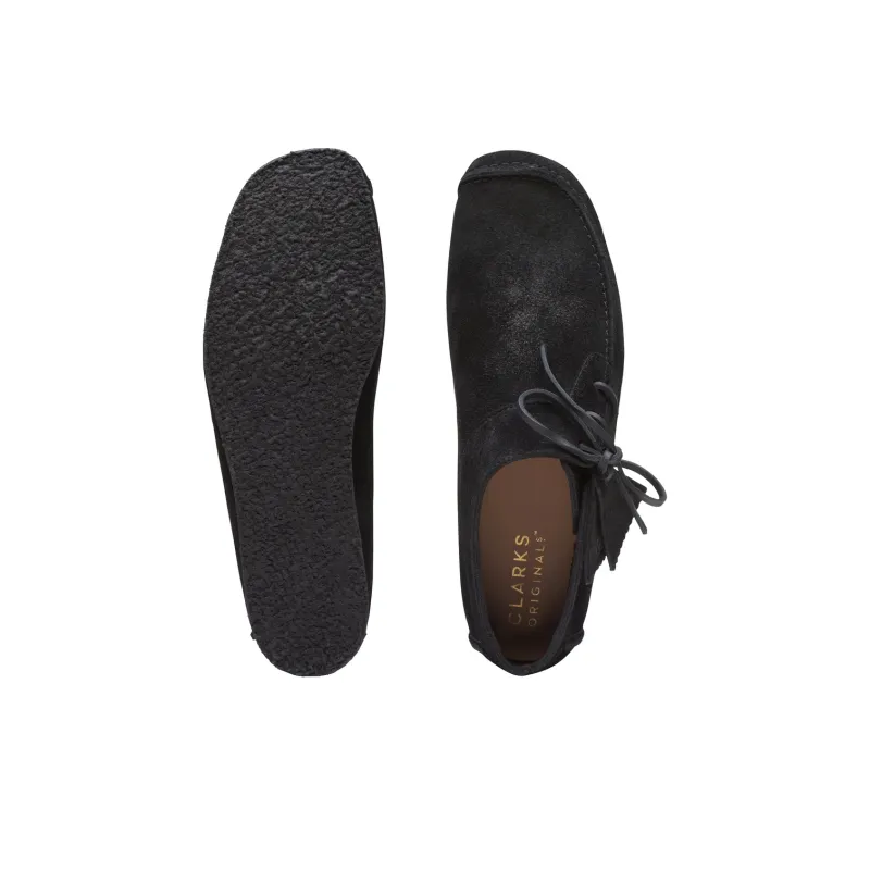 Clarks Originals Breathable Warm Slip Resistant Short Outdoor Boots Men's Black-2