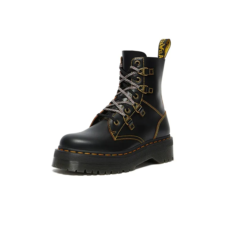 Dr.Martens Unisex Collier 9 Martin Boots Black-1