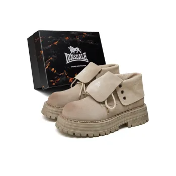 LONSDALE Short Martin Boot Women's Beige