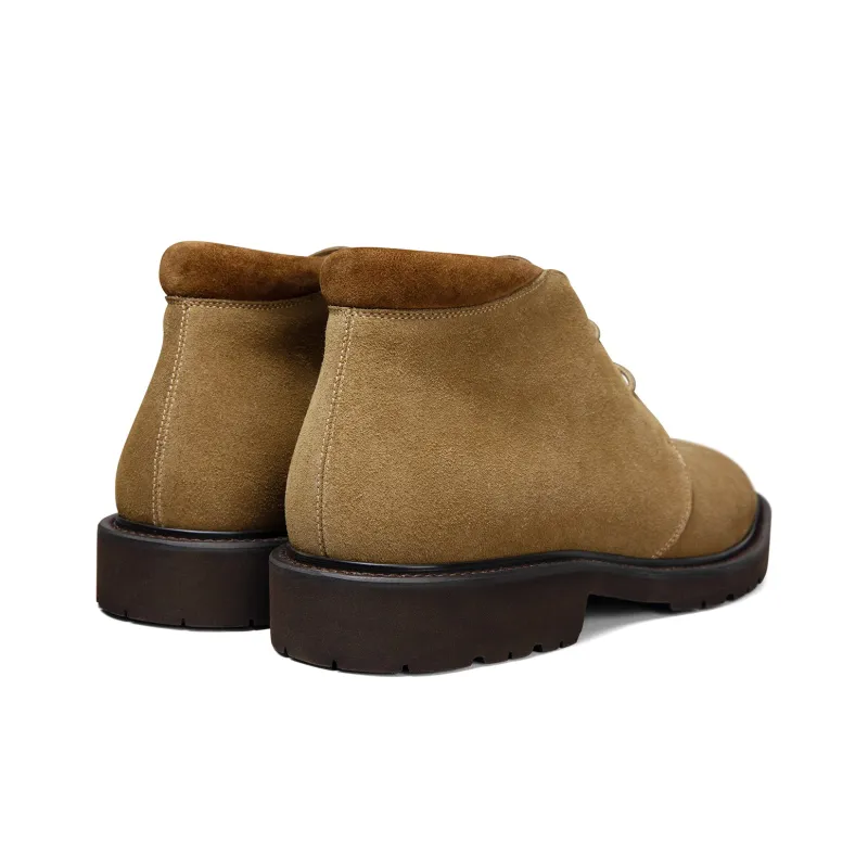 THOM WILLS Ankle Boots Men's Dark Coffee-10
