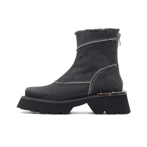 NOT DETAILED Ankle Champion boots Women's Black