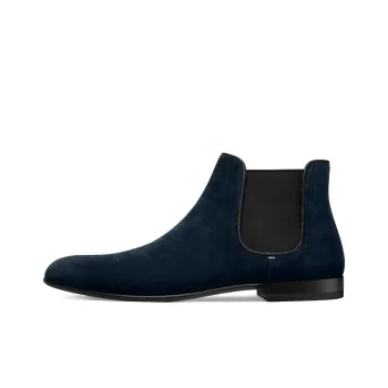 THOM WILLS Chelsea Boots Men's Dark Blue