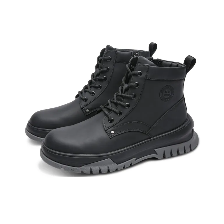 Anthony Miles Martin Boots Men Black-1