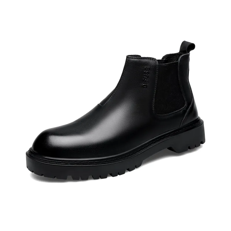 D FUSE SCANDINAVIA Short Chelsea Boots Men's Black-1