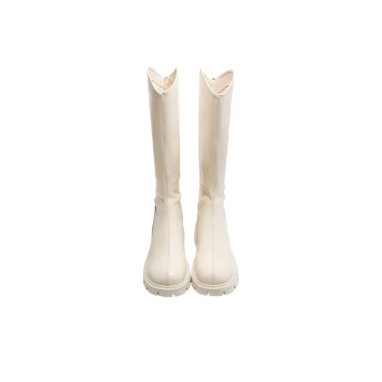 GRACEGIFT Knee-high Boots 5.5cm Women's-13
