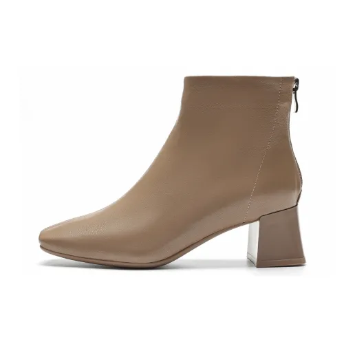 EBLAN Ankle Boots Women's Beige Brown