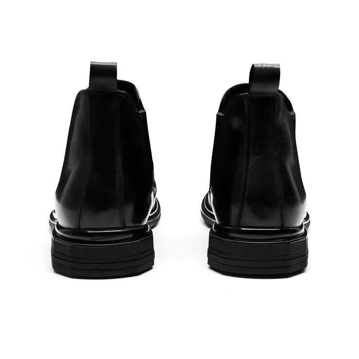 PALMPOLO Short Chelsea Boots Men's Black-3