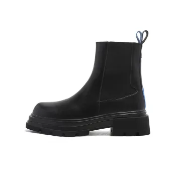 Romon Crew Chelsea Boots Men's Black