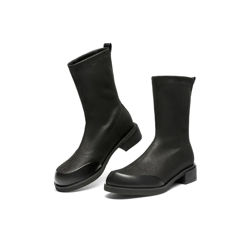 GOLDLION Ankle Boots Women's Black-2