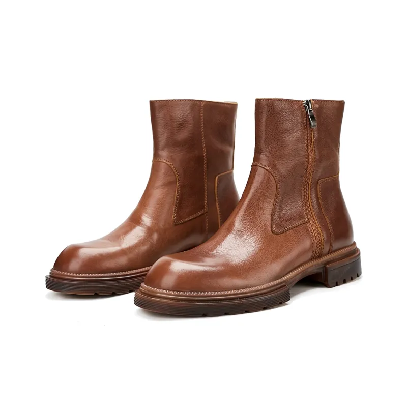 Voguhomme Ankle Boots 4cm Men's-6