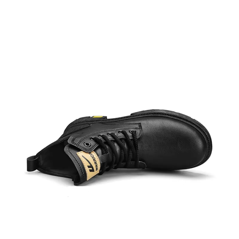 Warrior Crew Martin Boot Men's Black-4