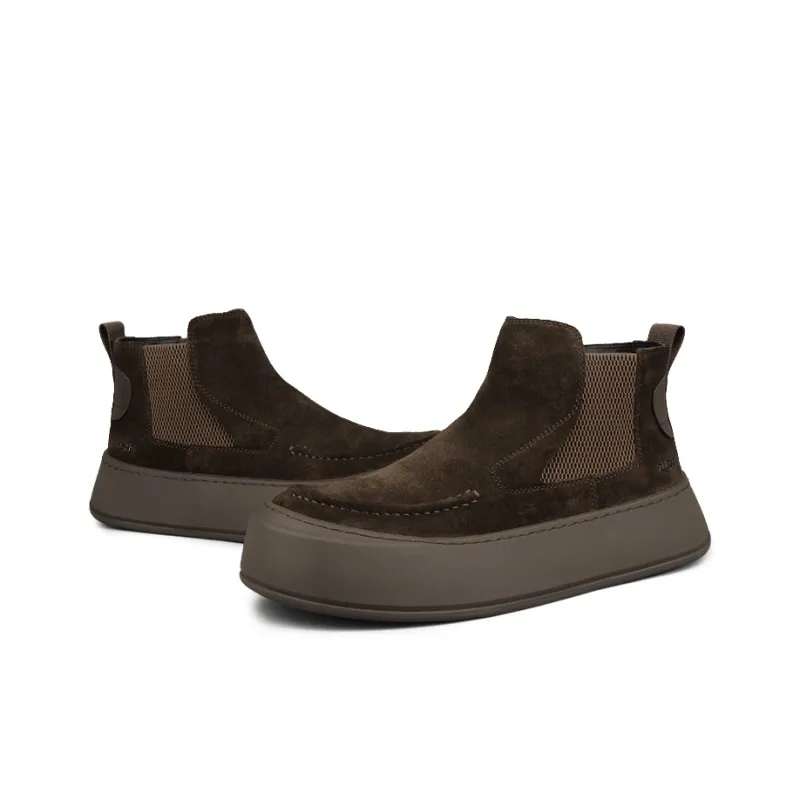 ZUOZHE Short Chelsea Boots Men's-3