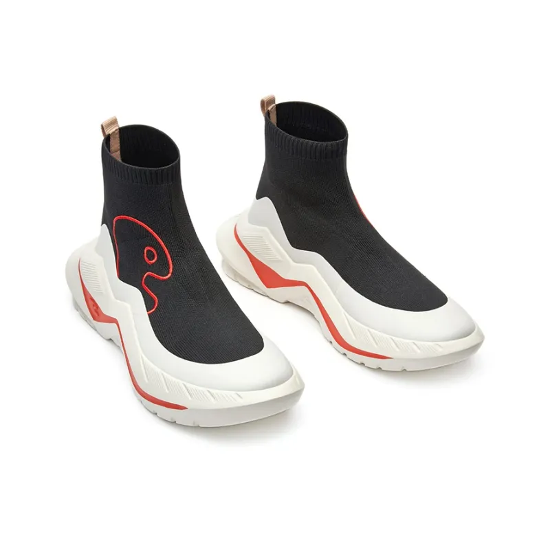 U.IN Painted Travel Shoes-Clarks 4-Color Collection Ankle Boots Unisex-15