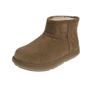 Nrillo Warm Wear-Resistant Height Increasing Slip-Resistant Short Snow Boots Women's