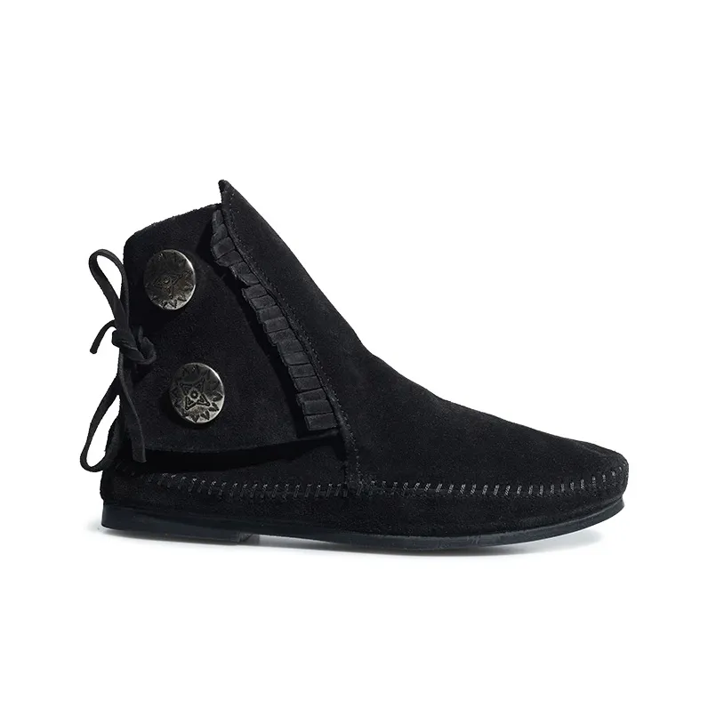 MINNETONKA Ankle Boots Women's Black-1