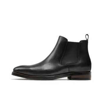 Bansley Chelsea Boots Men Black/Dark Brown