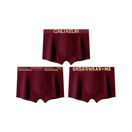 Qiao Ni Tong Underpants Men's 3 Pack