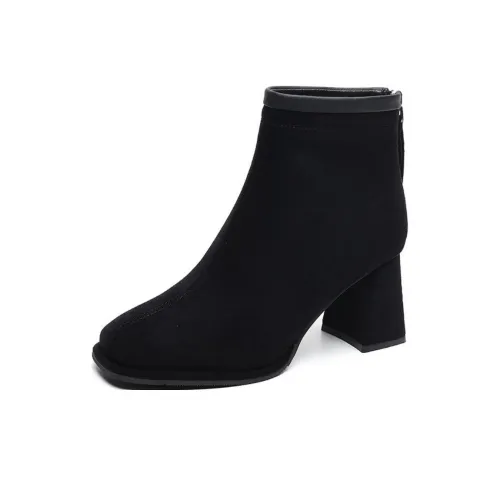 FIRS Ankle Boots Women's Black/DUCK low
