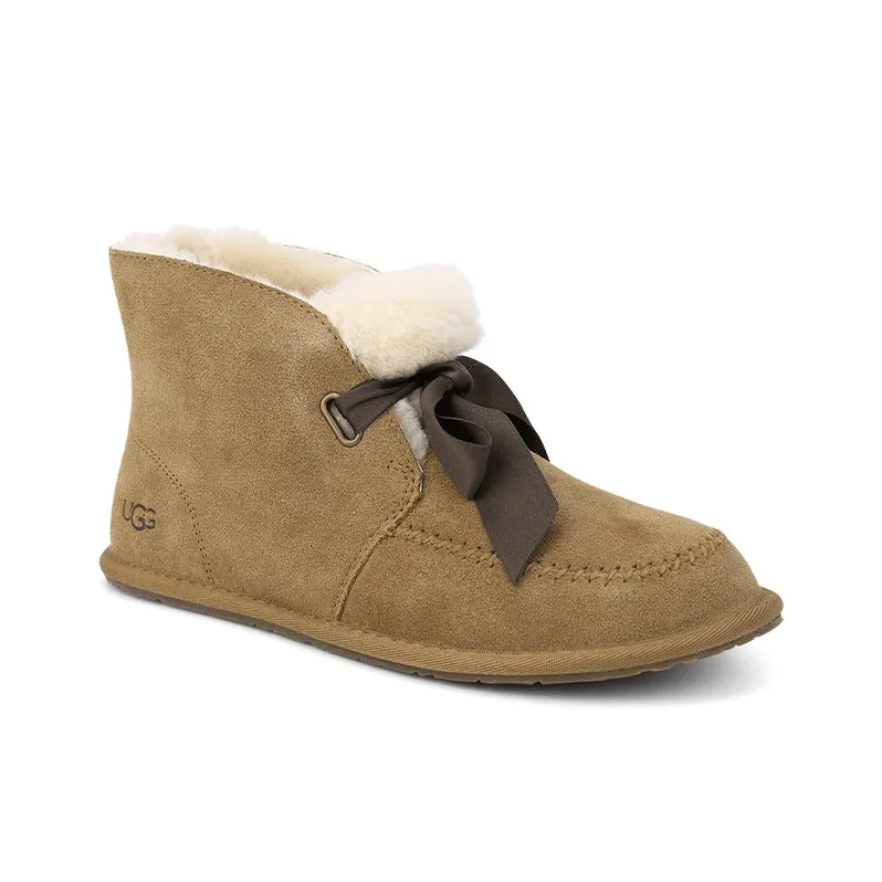 UGG Kallen Lace Lacing Brown Women's-2