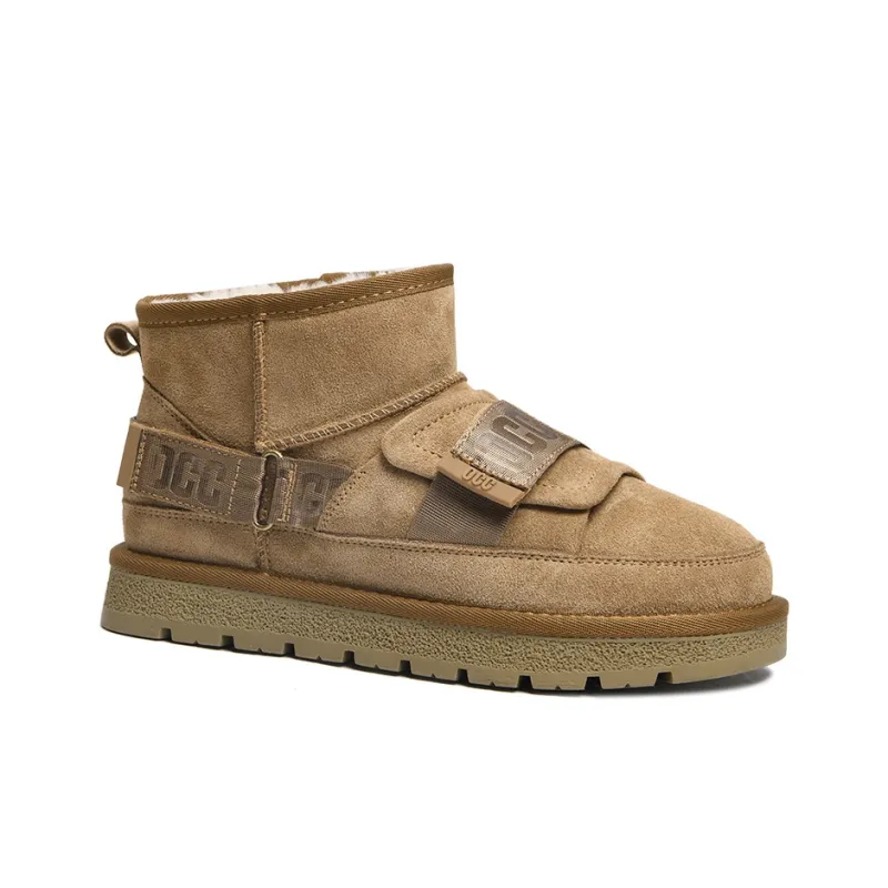 CAMEIDO Thermal Short Snow Boots 3cm Women's-2