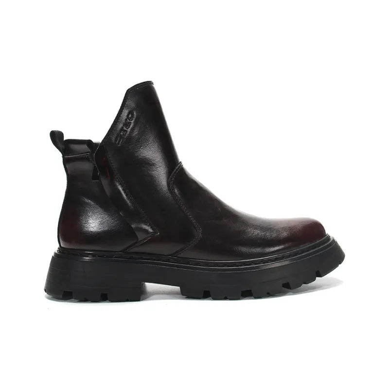 Kemaron Ankle Boots Men's Burgundy-1
