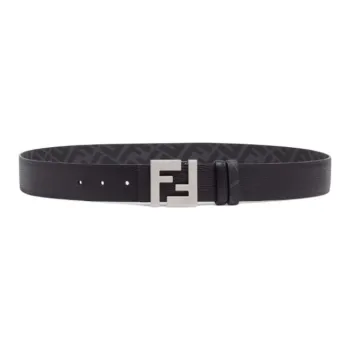 FENDI Logo Plaque Belt