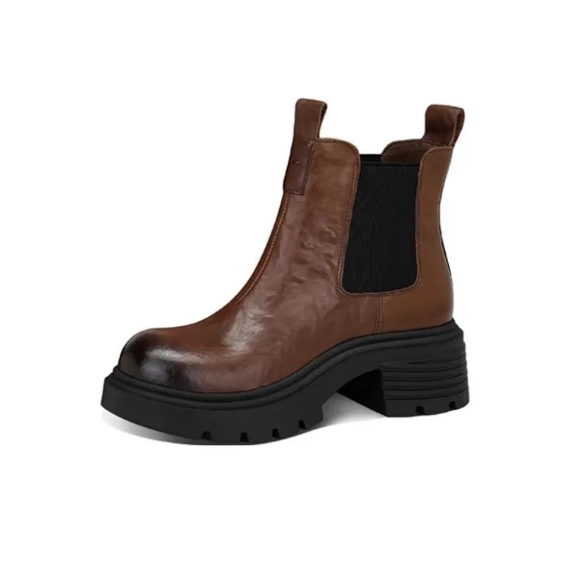 JESSICA SOPHIA Short Chelsea Boots 5.5cm Women's-2