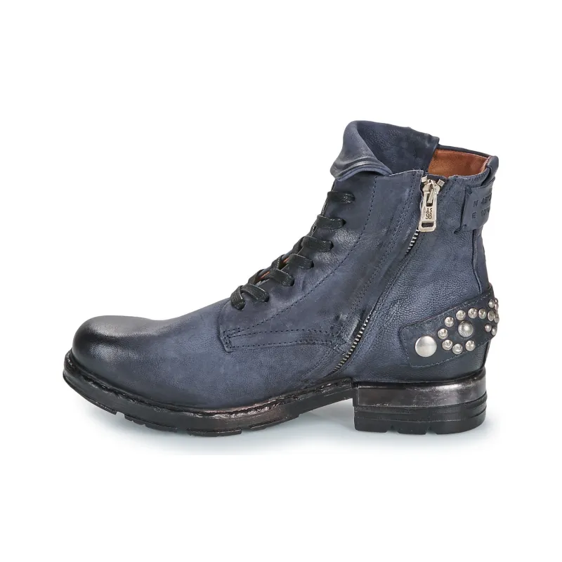 AirStep AS98 Ankle Boots 4cm Women's Blue-1