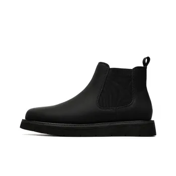 YEDANI Short Chelsea Boots Men's Black