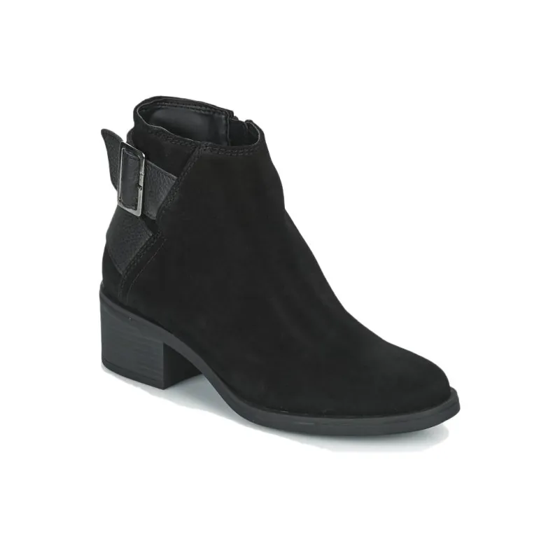 Clarks Ankle Boots 5cm Women's Black-2