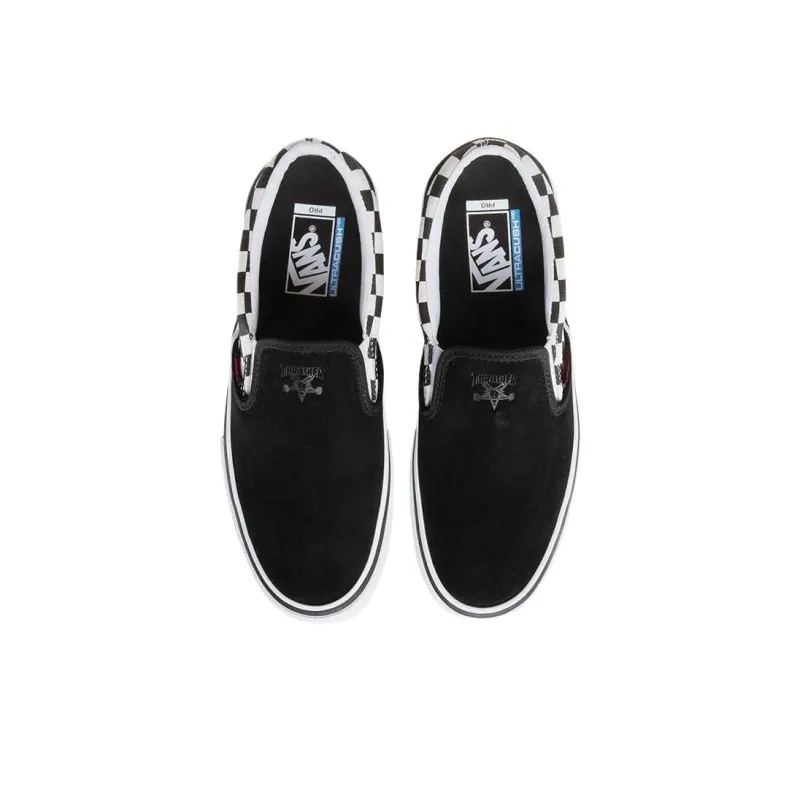 Vans Thrasher X Slip On Pro 'Checkerboard'-2