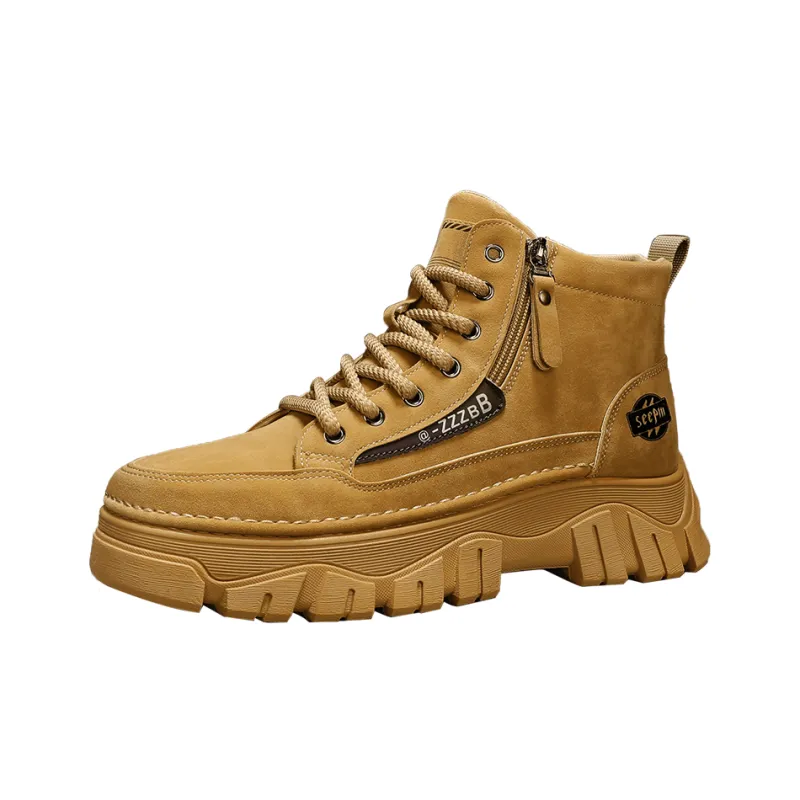 DM Martin Boots Men Khaki-7