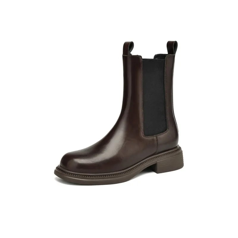 JOSINY Chelsea Boots Women's Brown-1