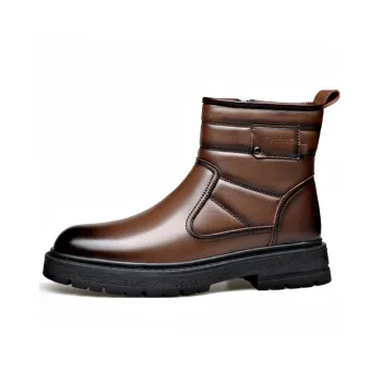 Romon Ankle Boots Men Black/Brown